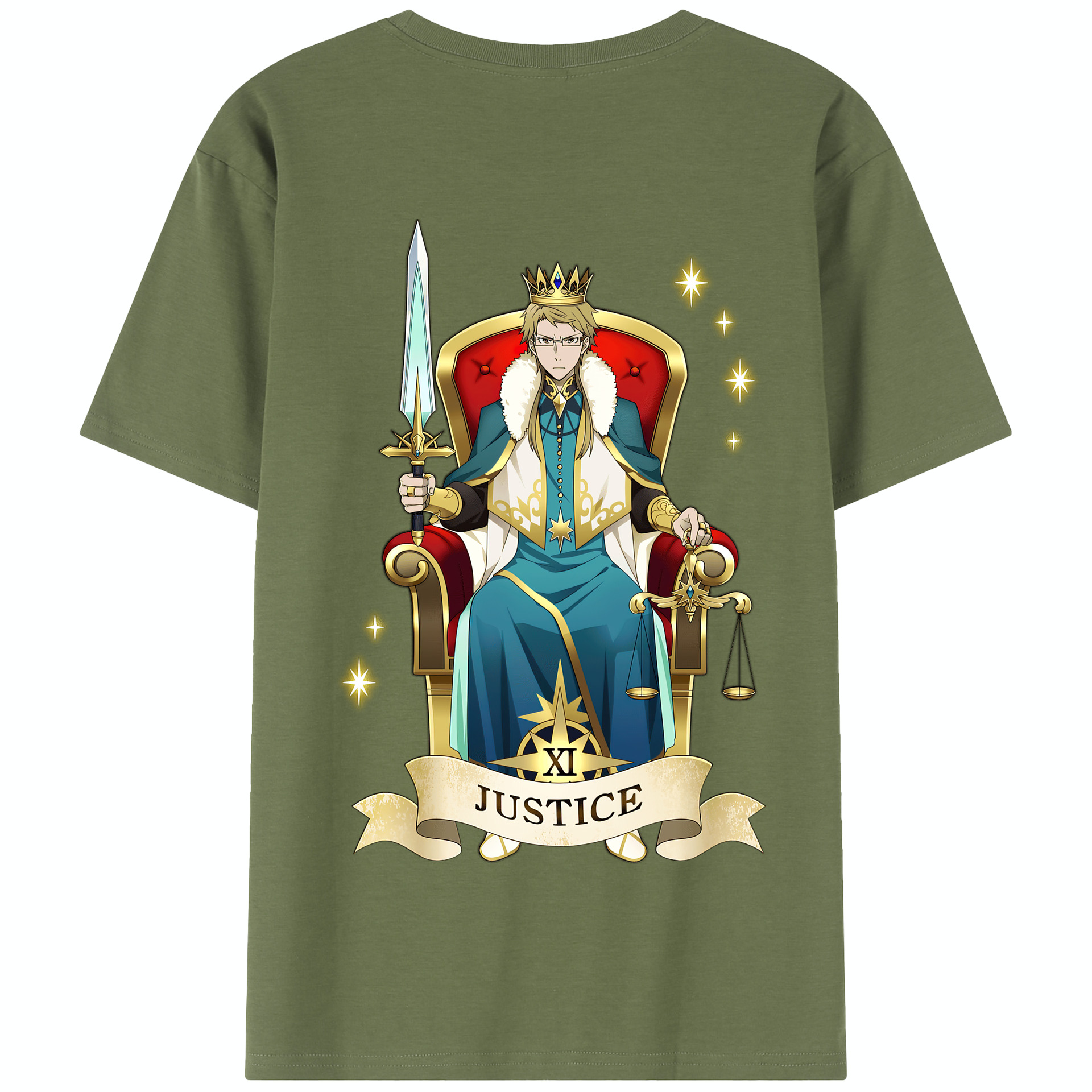 （画像用） 文豪ストレイドッグス Bungo Stray Dogs 綿100％半袖Tシャツ（背面プリント）